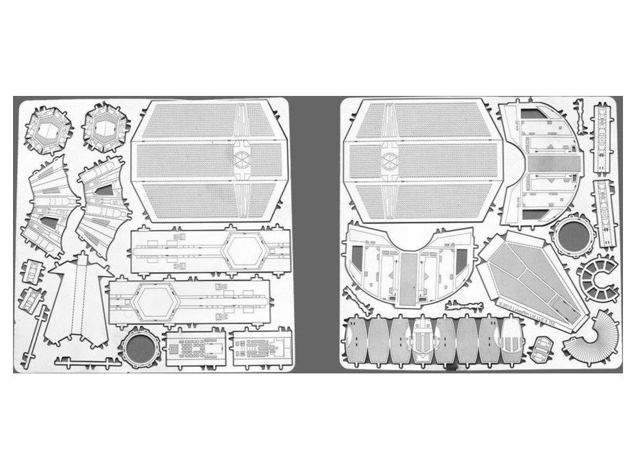 METAL EARTH 3D puzzle Star Wars: Darth Vader's Tie Fighter