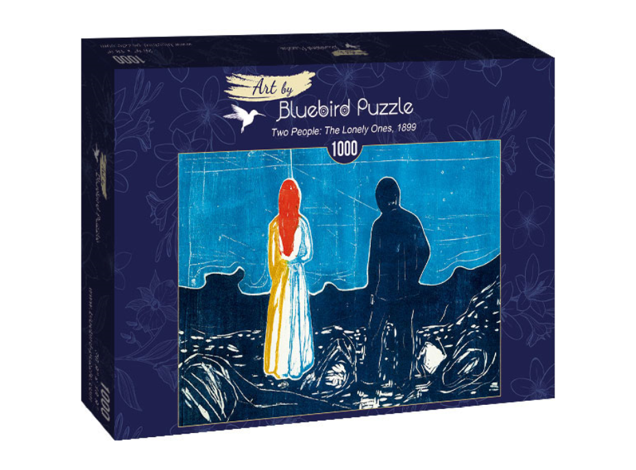 BLUEBIRD Puzzle Dva lidé: Osamělí (1899) 1000 dílků