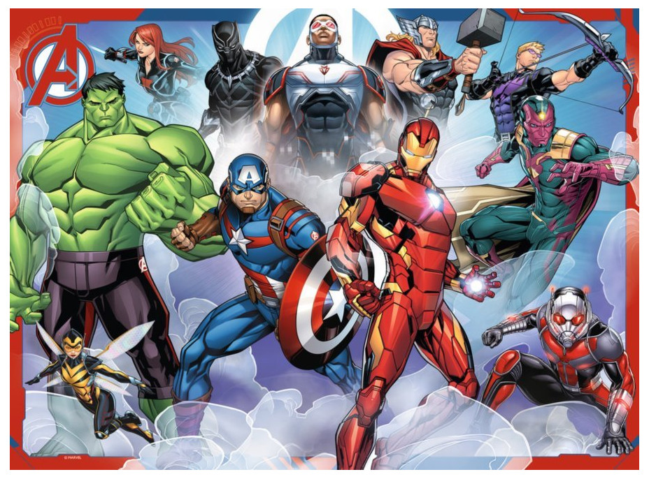 RAVENSBURGER Puzzle Avengers XXL 100 dílků