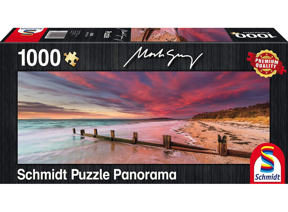 SCHMIDT Panoramatické puzzle Pláž McCrae, Autrálie 1000 dílků