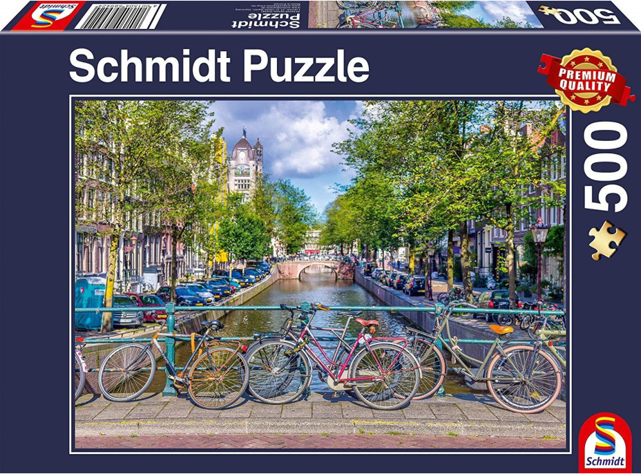 SCHMIDT Puzzle Amsterdam 500 dílků