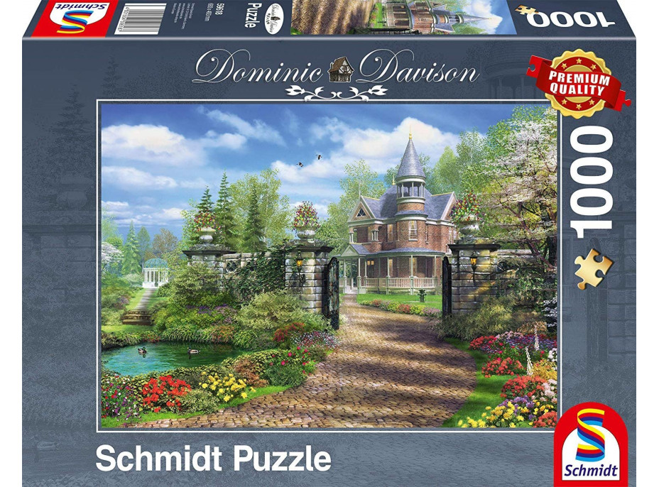 SCHMIDT Puzzle Idylické venkovské stavení 1000 dílků