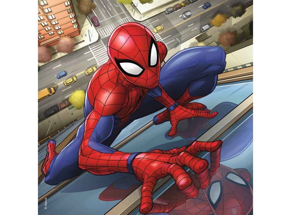 RAVENSBURGER Puzzle Spiderman 3x49 dílků