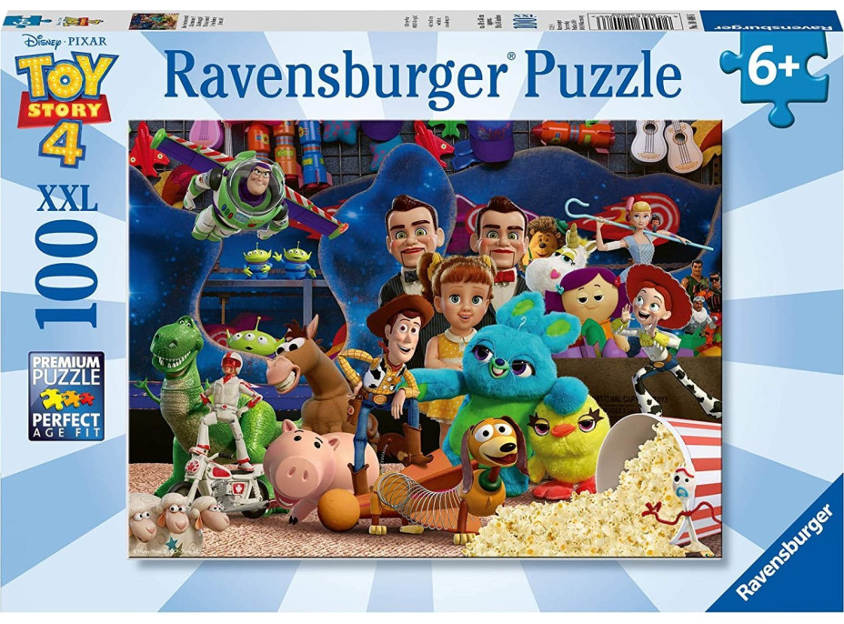 RAVENSBURGER Puzzle Toy Story 4: Záchrana XXL 100 dílků