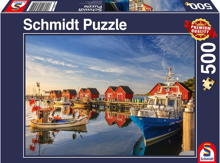 SCHMIDT Puzzle Přístav Weisse Wiek, Německo 500 dílků