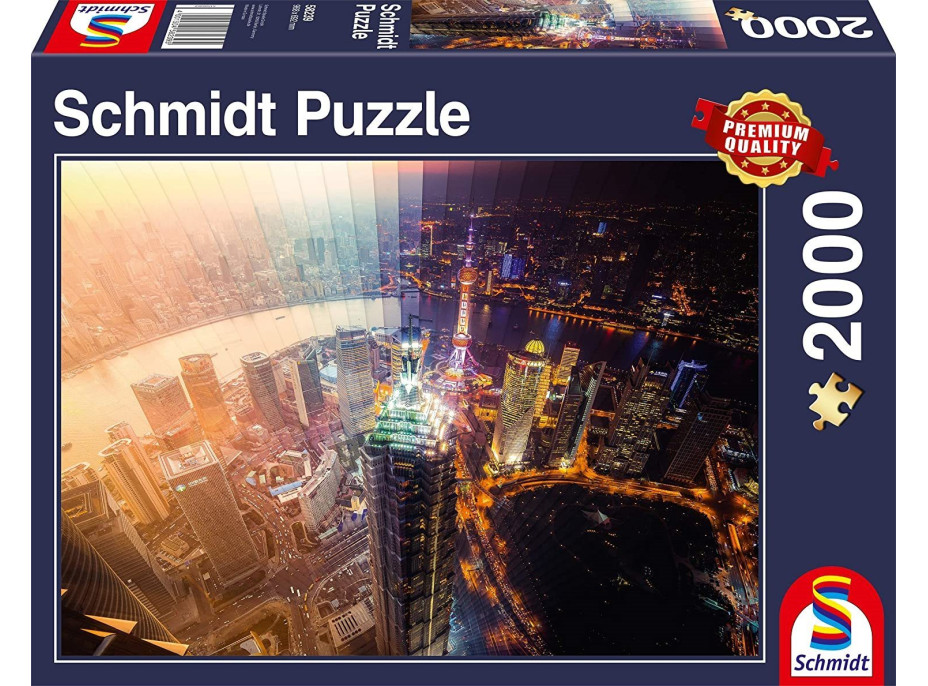 SCHMIDT Puzzle Den a noc 2000 dílků