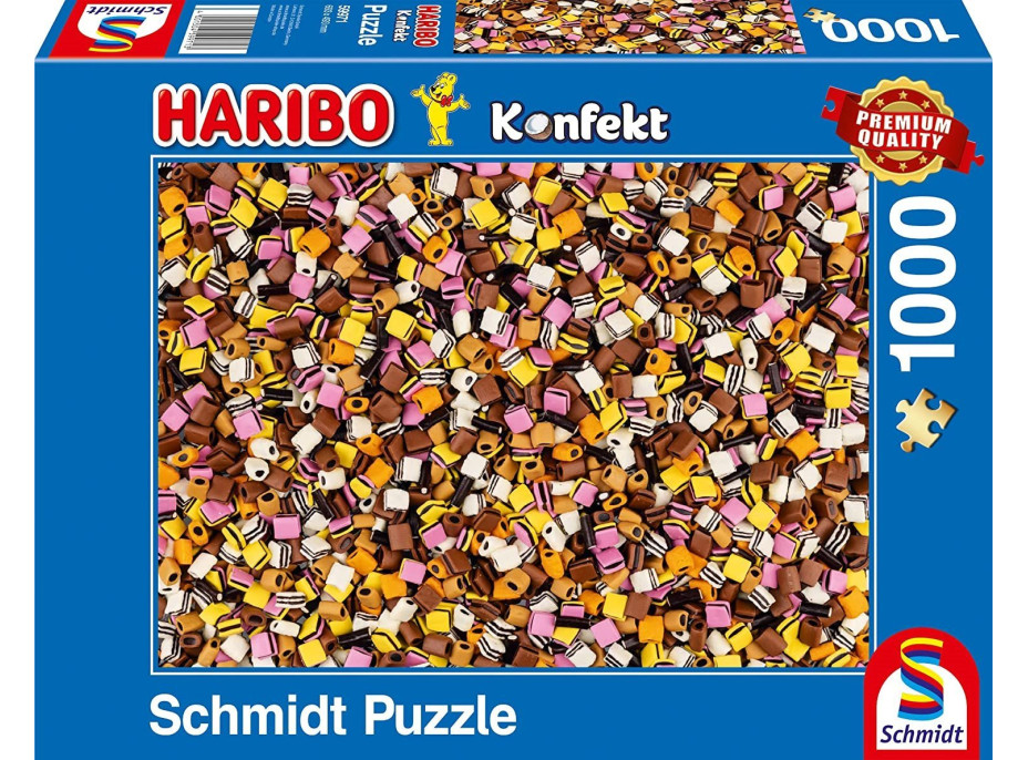 SCHMIDT Puzzle Haribo: Konfekt 1000 dílků