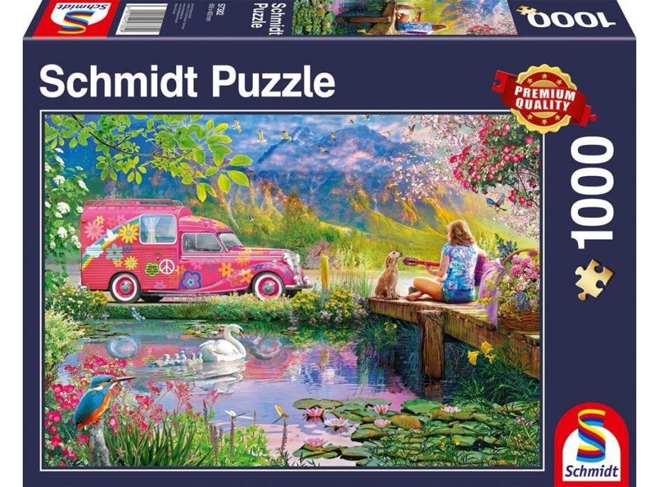 SCHMIDT Puzzle Klid na zemi 1000 dílků