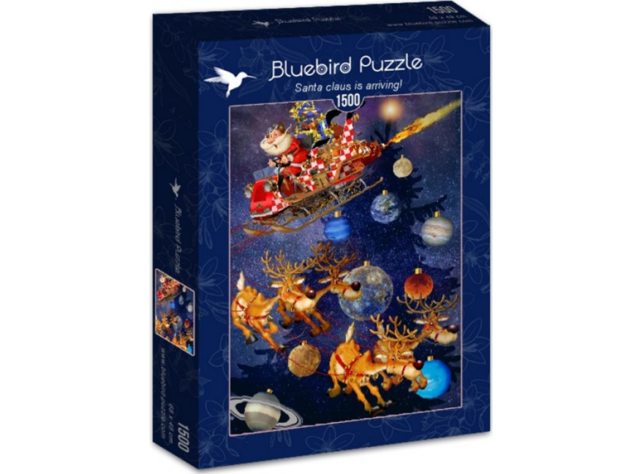 BLUEBIRD Puzzle Santa Claus přijíždí! 1500 dílků