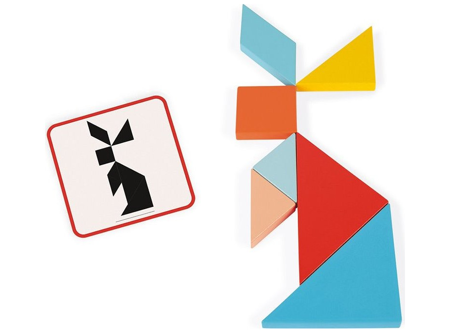 JANOD Origami Tangram s předlohami