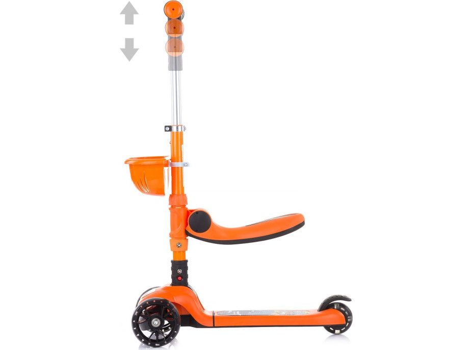 CHIPOLINO Koloběžka Neo Rider 2v1 Orange