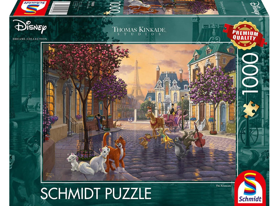 SCHMIDT Puzzle Aristokočky 1000 dílků