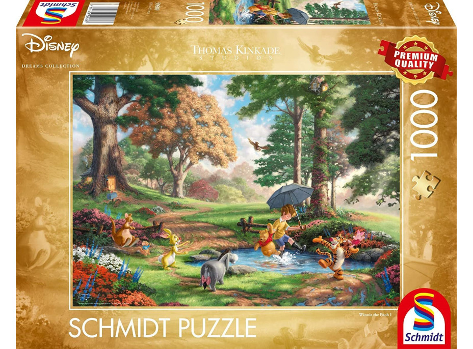 SCHMIDT Puzzle Medvídek Pú 1000 dílků