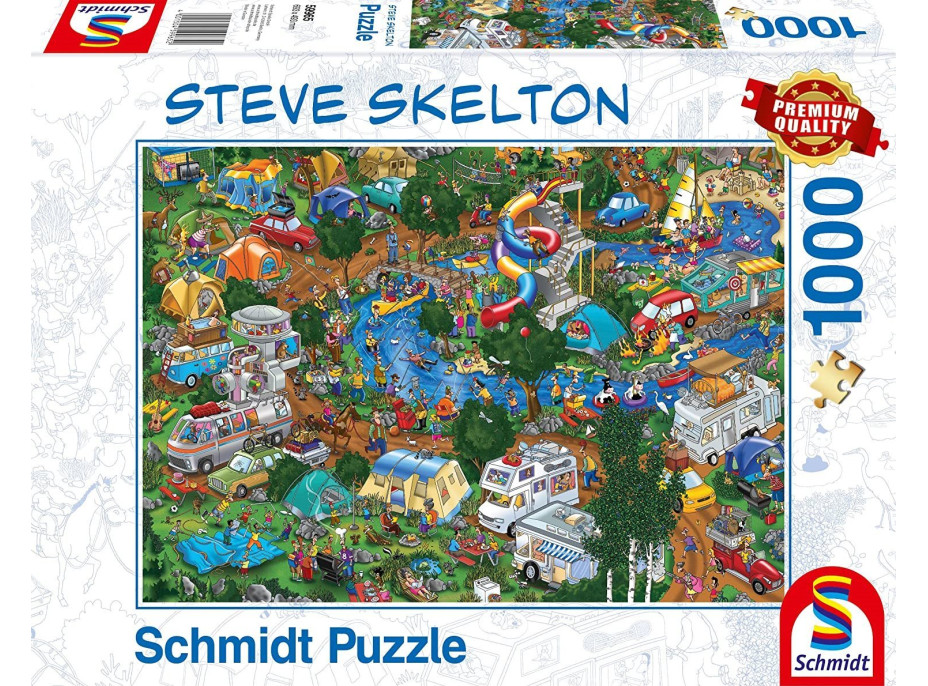 SCHMIDT Puzzle Odpočinek od každodenního života 1000 dílků