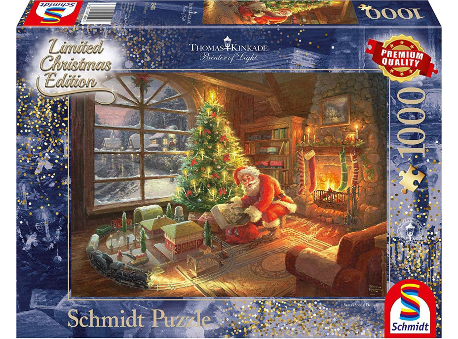 SCHMIDT Puzzle Santova nadílka 1000 dílků