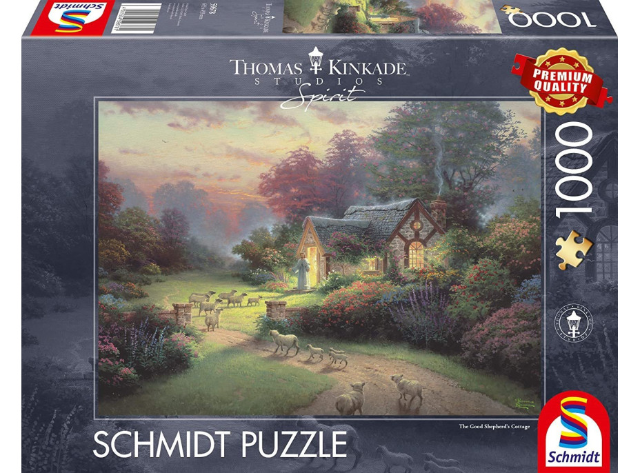 SCHMIDT Puzzle Spirit: Pastýřská chata 1000 dílků