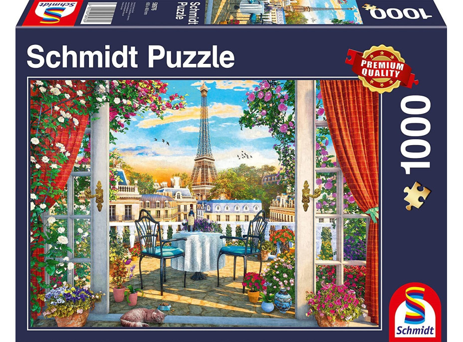 SCHMIDT Puzzle Terasa v Paříži 1000 dílků