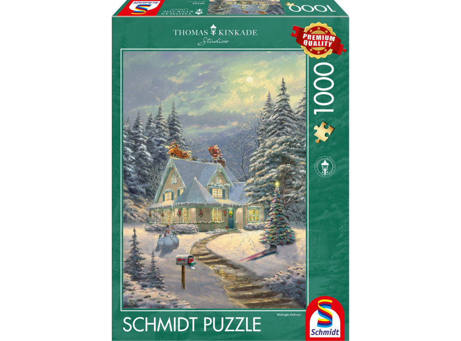 SCHMIDT Puzzle Na Štědrý den 1000 dílků