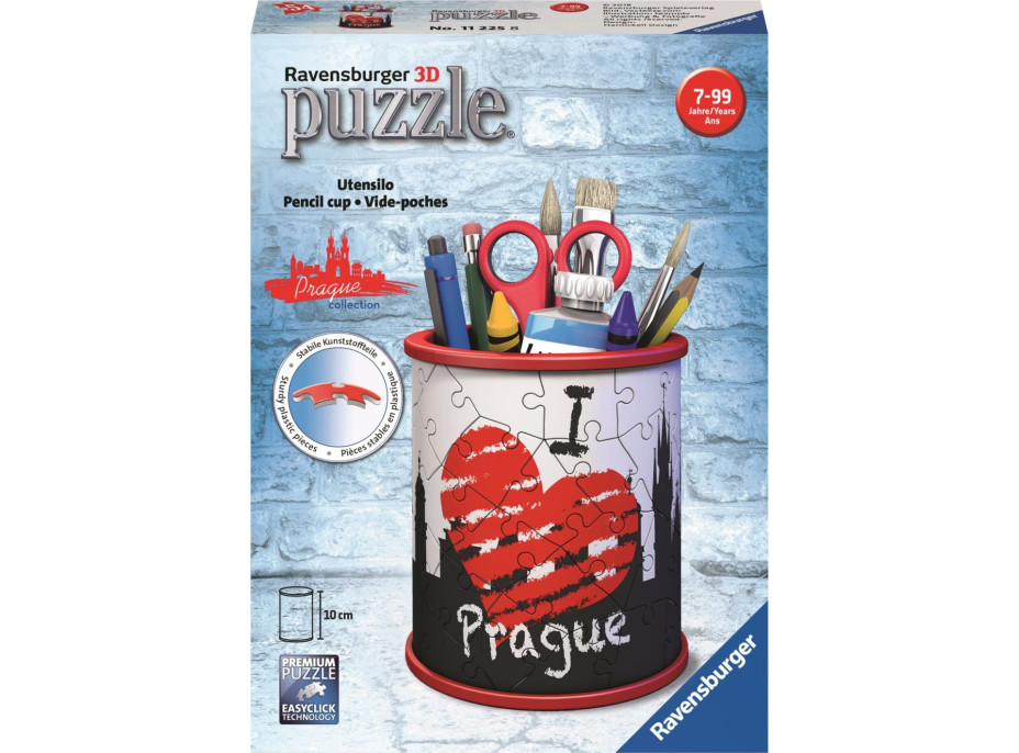 RAVENSBURGER 3D puzzle stojan: Praha 54 dílků