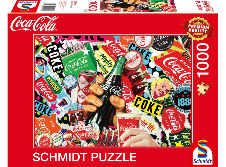 SCHMIDT Puzzle Coca Cola je to! 1000 dílků