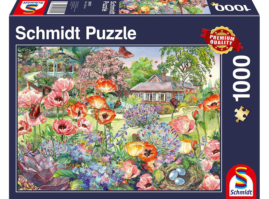 SCHMIDT Puzzle Kvetoucí zahrada 1000 dílků