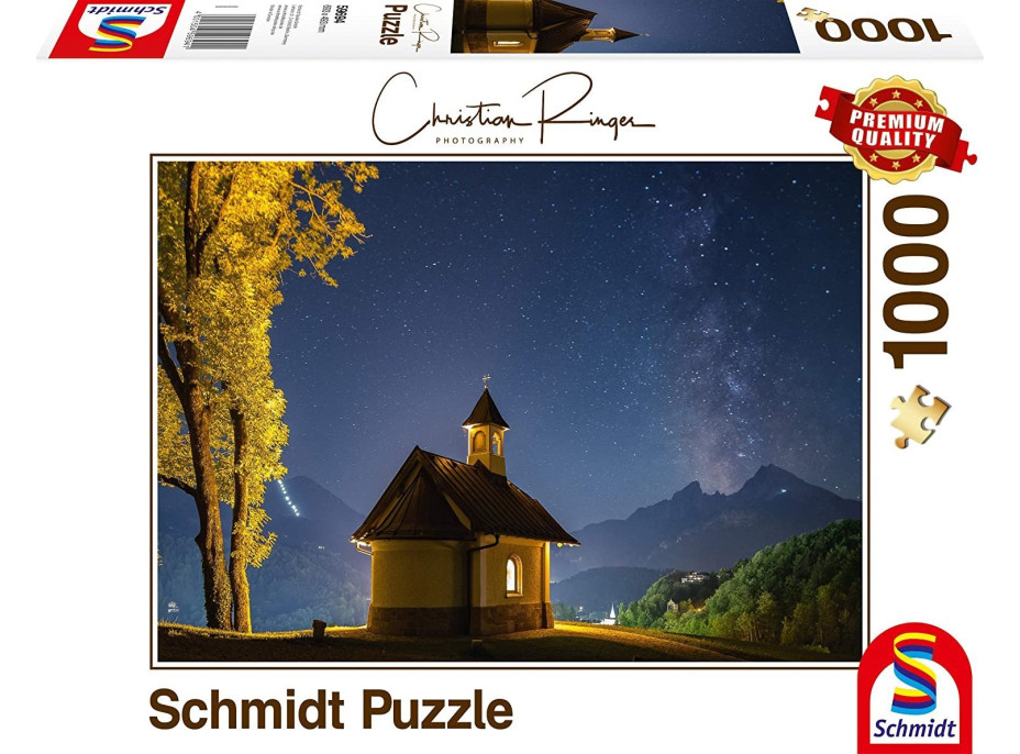 SCHMIDT Puzzle Mléčná dráha nad Locksteinem 1000 dílků