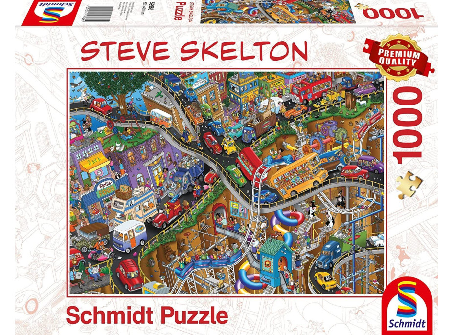 SCHMIDT Puzzle V pohybu 1000 dílků