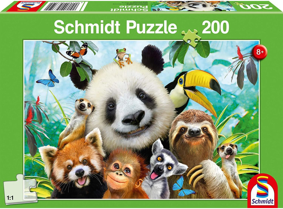 SCHMIDT Puzzle Zvířecí zábava 200 dílků