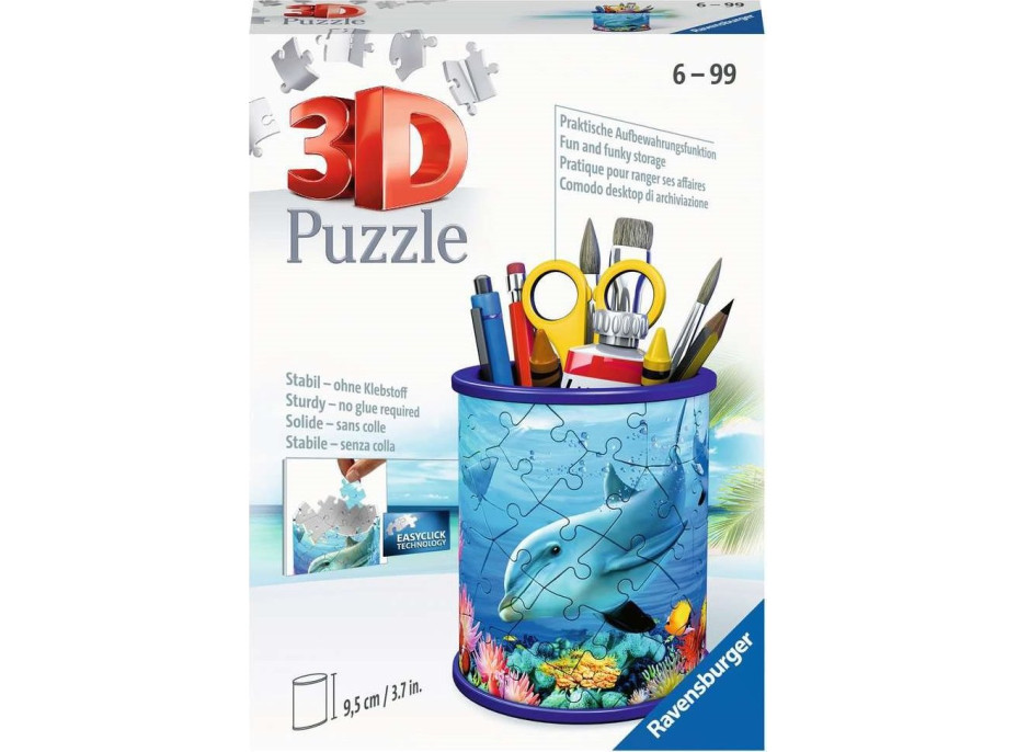 RAVENSBURGER 3D puzzle stojan: Podmořský svět 54 dílků