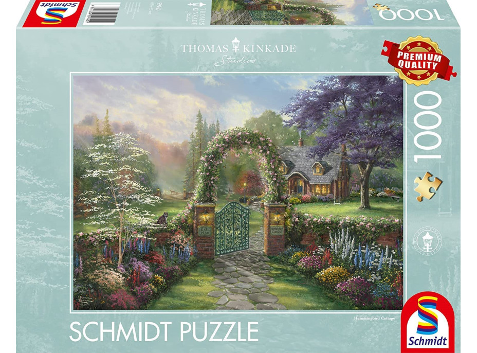 SCHMIDT Puzzle Chaloupka s kolibříky 1000 dílků