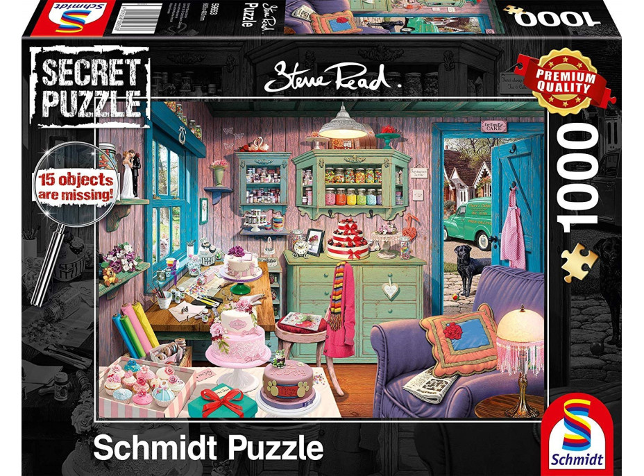 SCHMIDT Secret puzzle Babiččin pokoj 1000 dílků