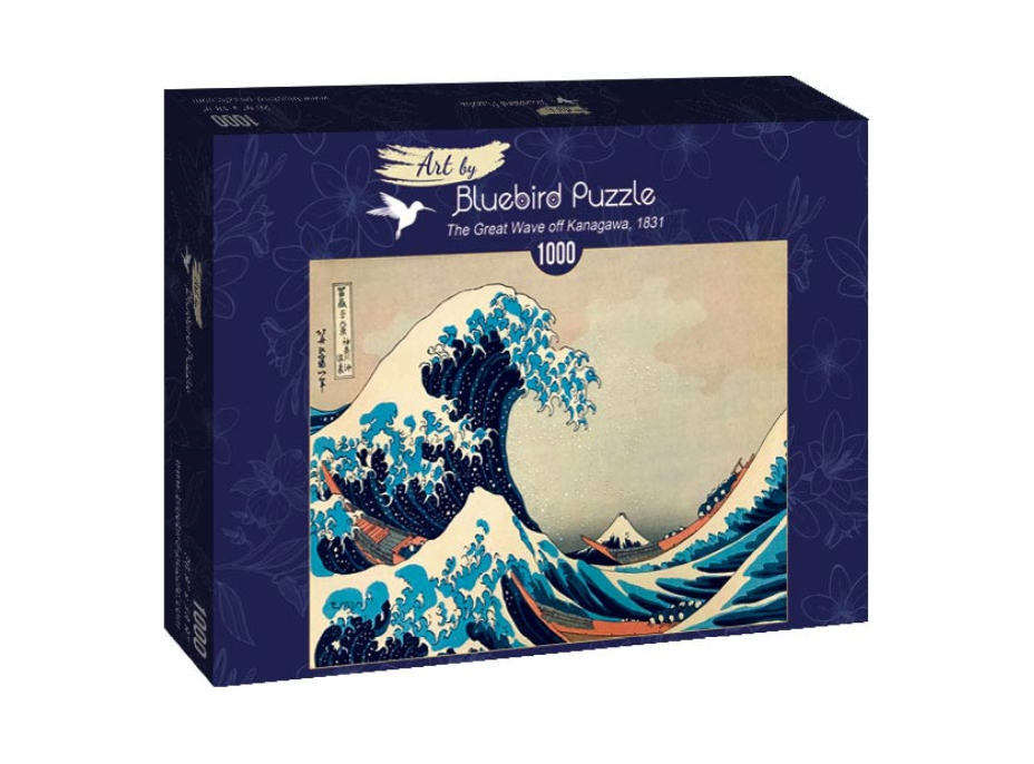 BLUEBIRD Puzzle Velká vlna Kanawaga 1000 dílků