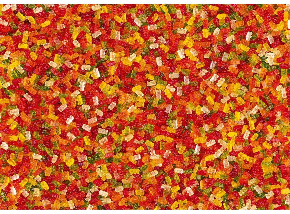 SCHMIDT Puzzle Haribo: Zlatí medvídci 1000 dílků