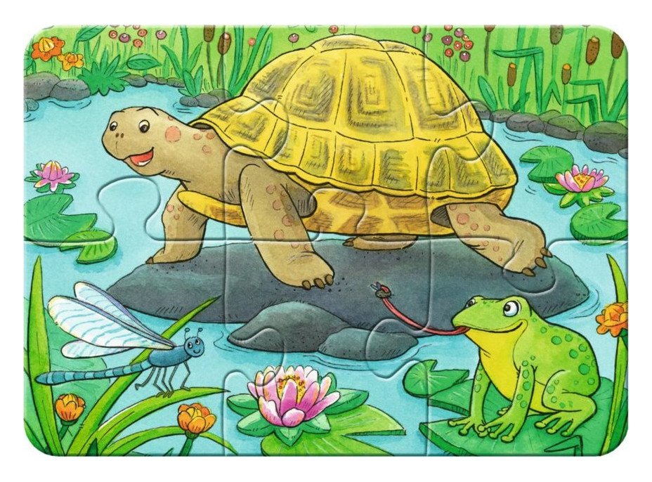 RAVENSBURGER Moje první puzzle Domácí mazlíčci 4v1 (2,4,6,8 dílků)