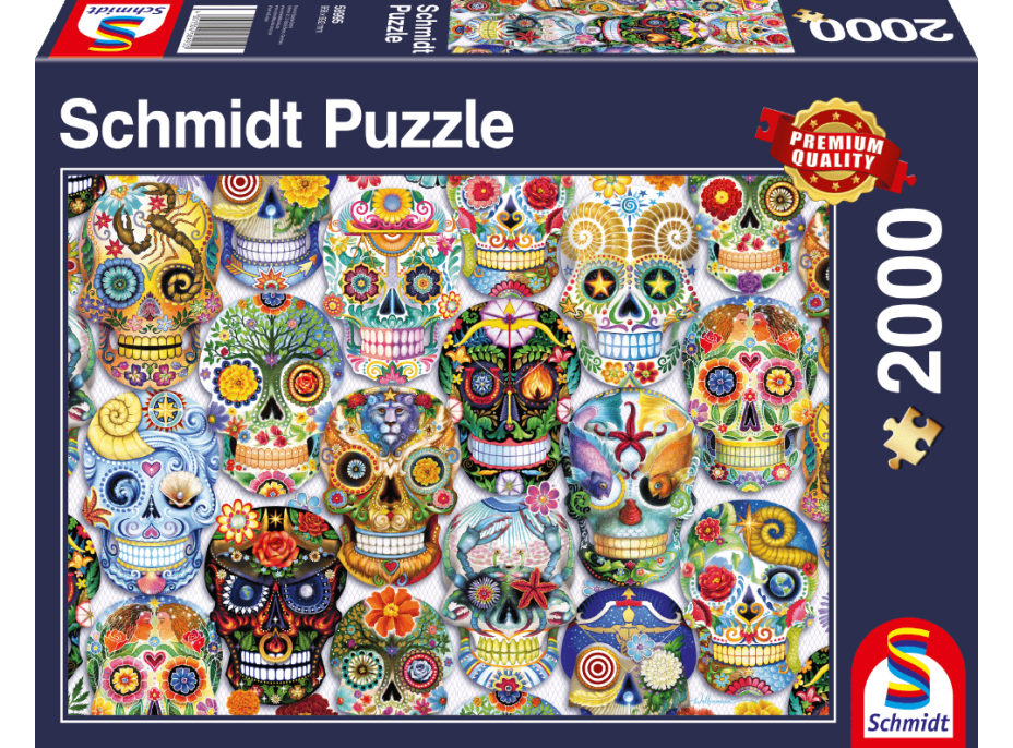 SCHMIDT Puzzle La Catrina 2000 dílků