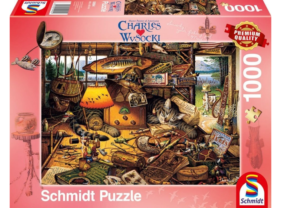 SCHMIDT Puzzle Max v Adirondackém pohoří 1000 dílků