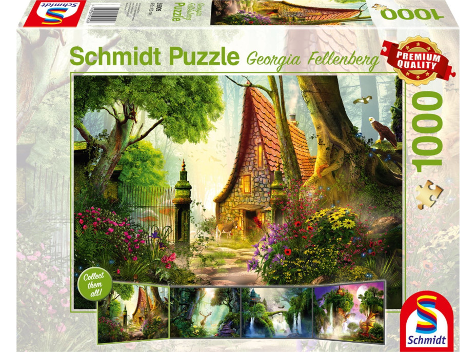 SCHMIDT Puzzle Dům na mýtině 1000 dílků