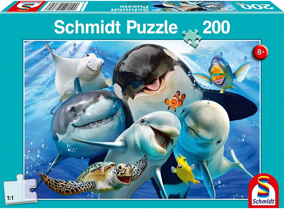 SCHMIDT Puzzle Podvodní přátelé 200 dílků