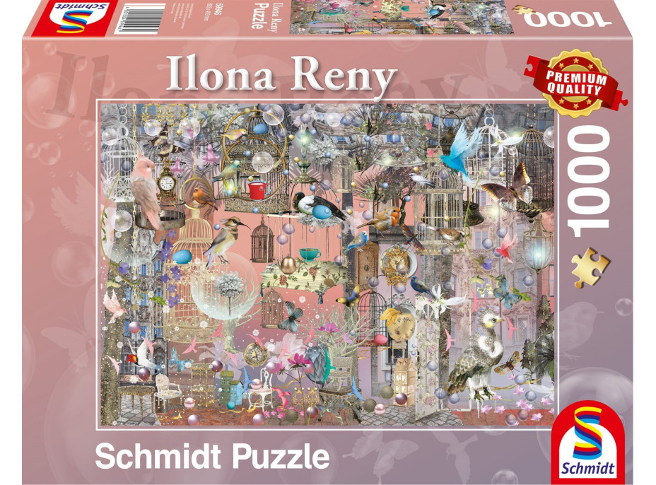 SCHMIDT Puzzle Růžová krása 1000 dílků