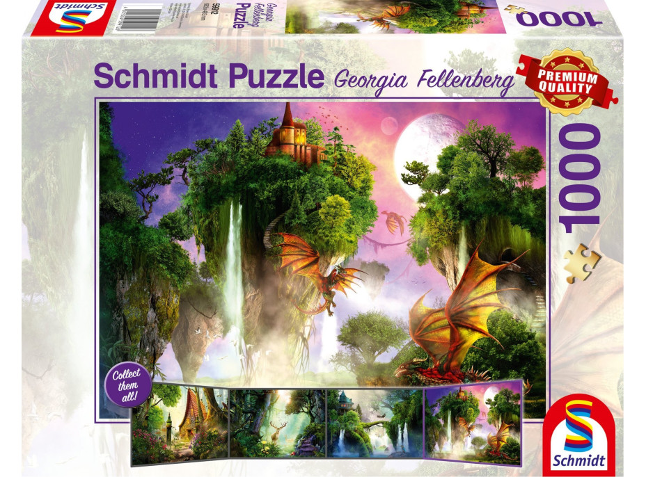 SCHMIDT Puzzle Strážci lesa 1000 dílků