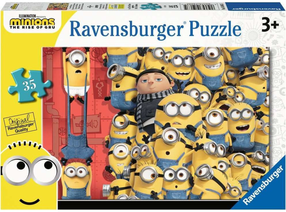 RAVENSBURGER Puzzle Mimoni 2: Padouch přichází 35 dílků