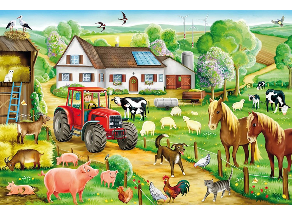 SCHMIDT Puzzle Na farmě 100 dílků