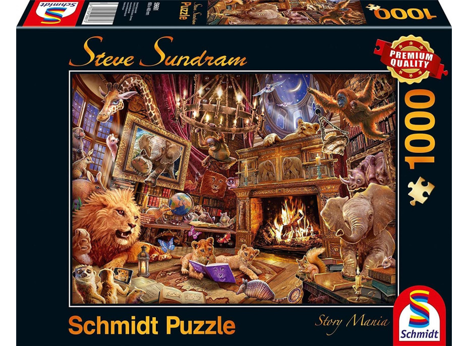 SCHMIDT Puzzle Příběhová mánie 1000 dílků