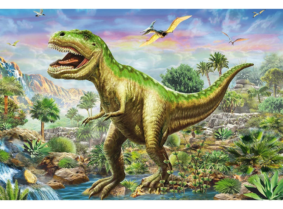 SCHMIDT Puzzle Dinosauří dobrodružství 3x48 dílků
