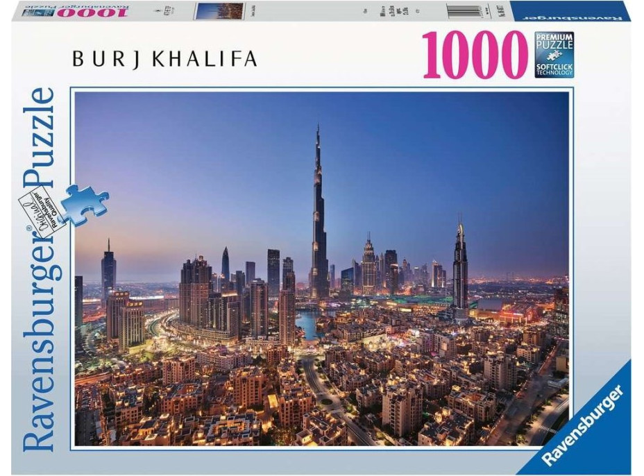 RAVENSBURGER Puzzle Dubai 1000 dílků