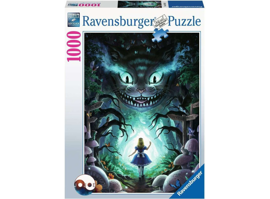 RAVENSBURGER Puzzle Dobrodružství s Alenkou 1000 dílků
