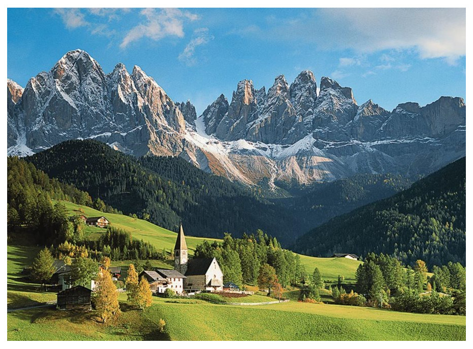 RAVENSBURGER Puzzle Dolomity, Itálie 1500 dílků