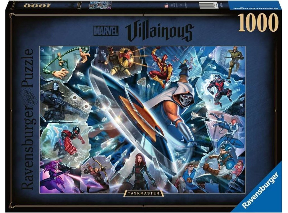 RAVENSBURGER Puzzle Marvel Villainous: Taskmaster 1000 dílků