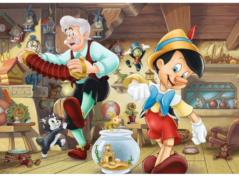 RAVENSBURGER Puzzle Pinocchio 1000 dílků