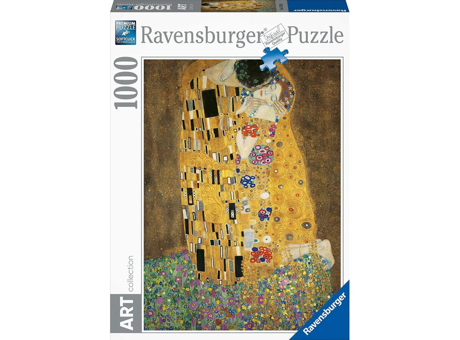 RAVENSBURGER Puzzle Art Collection: Polibek 1000 dílků